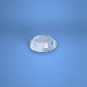 1/2" Clear Rubber Bumpers for Faceouts  (Strip of 10)
