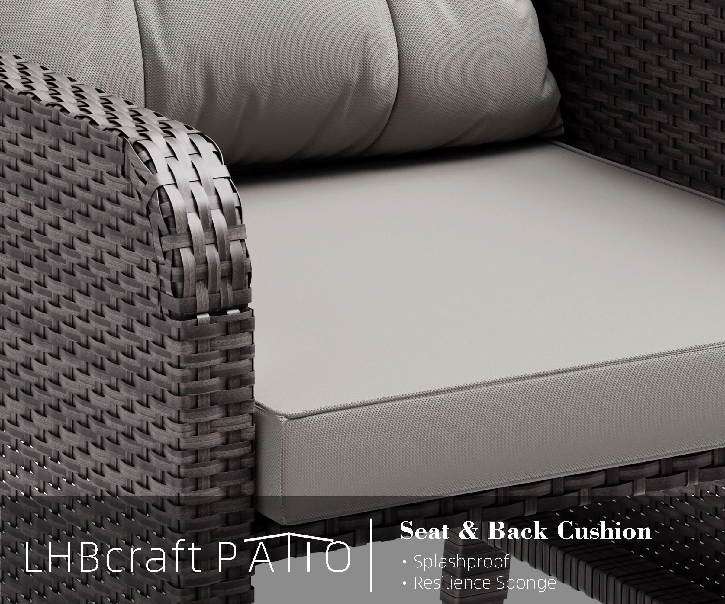 5 Pieces Patio Furniture Set
