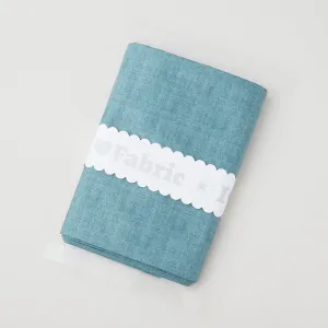 5 Yards on a Missouri Star Acrylic Bolt - Laundry Basket Favorites Linen Texture - Indian Ocean
