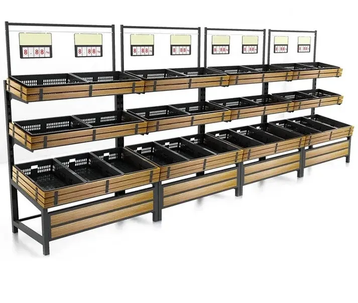 54" Double Side Vegetable & Fruit Rack HBR-3000