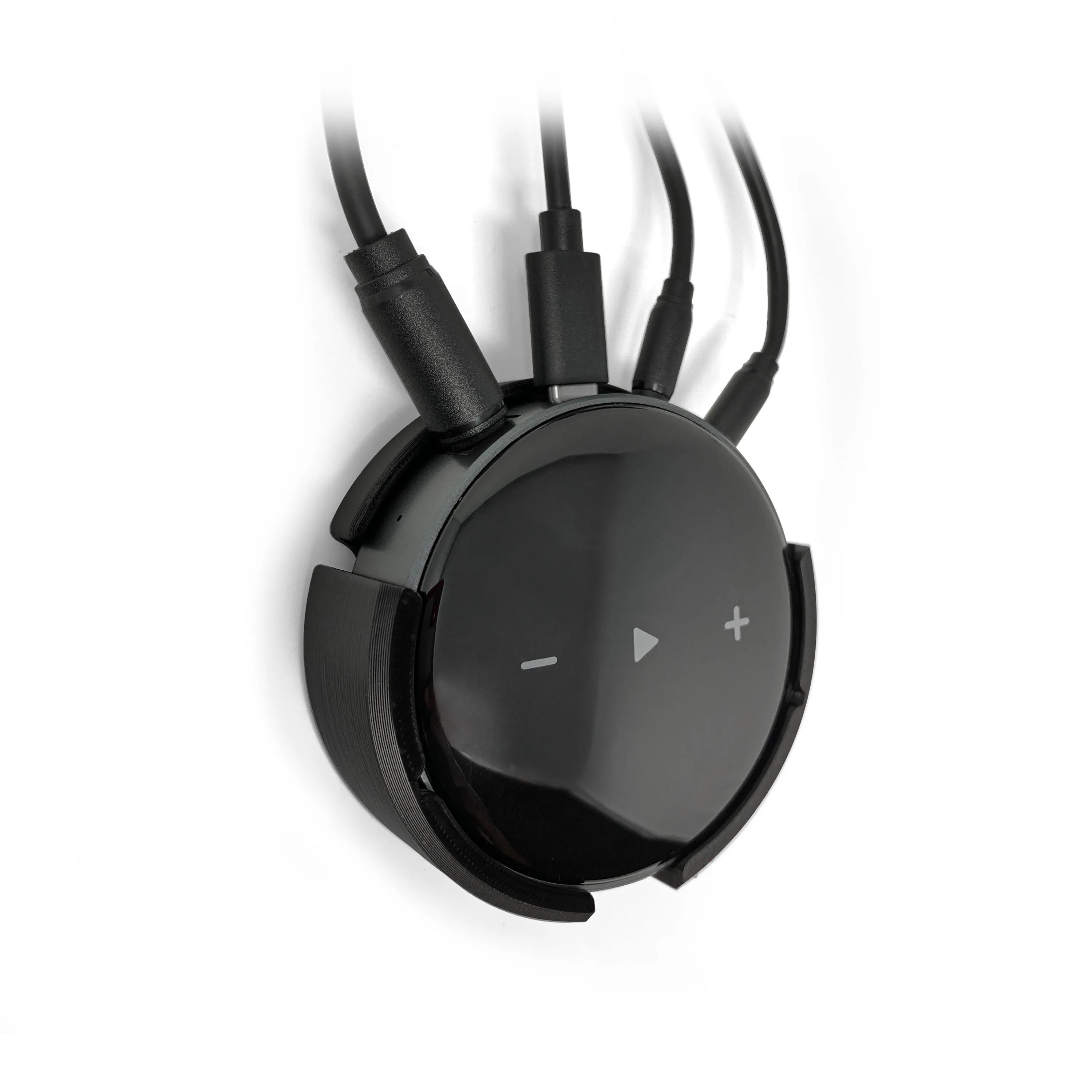 Adhesive Wall & Under Desk Mount Hanger for WiiM Mini AirPlay 2, Strong VHB Self-Adhesive Tape, Easy To Install Holder