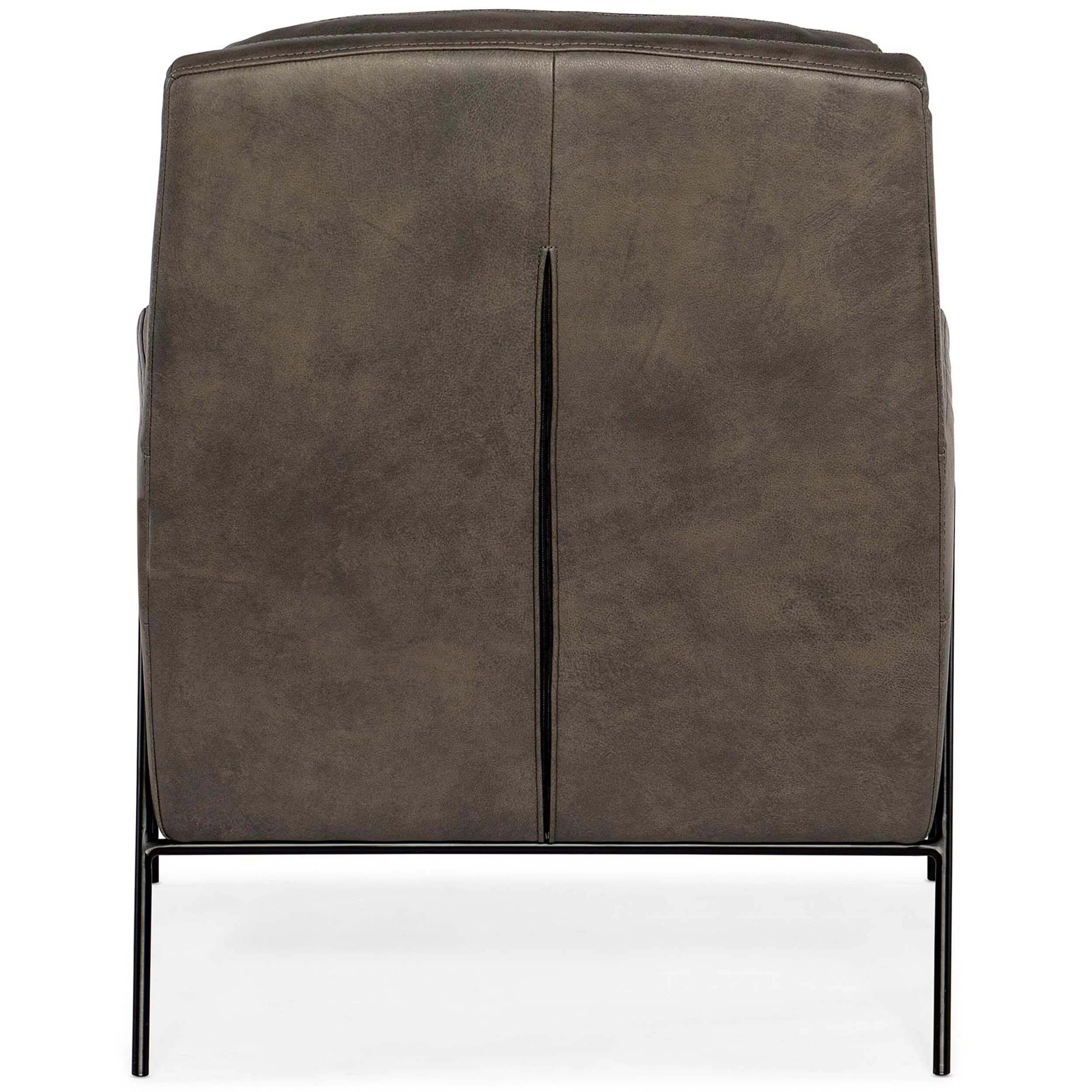 Amette Leather Chair, Ankur Meteor