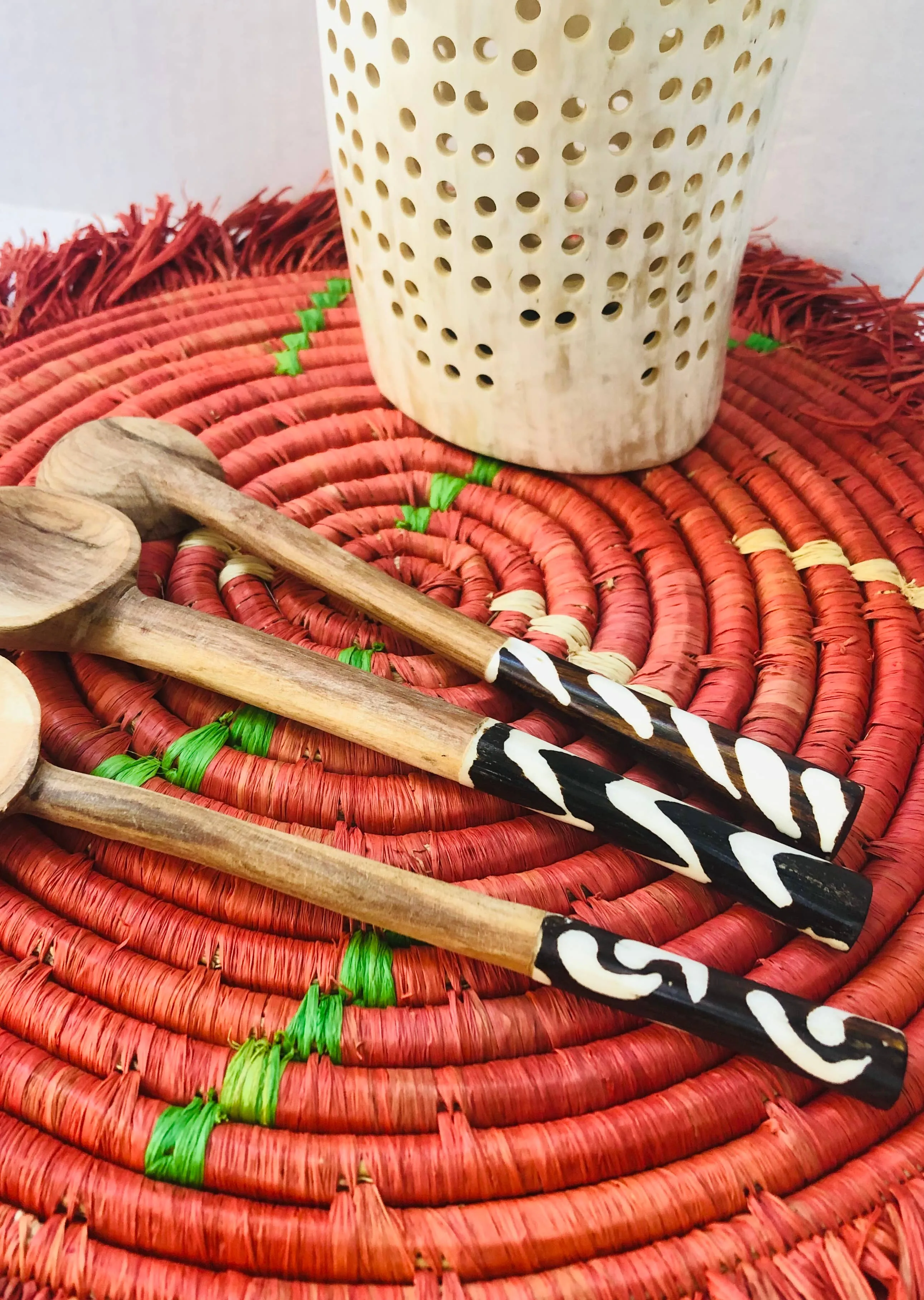 Ankole Horn Candle Holders