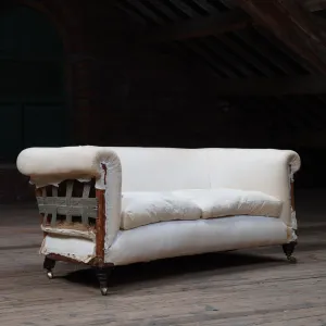 Antique Curved Sofa by William Birch