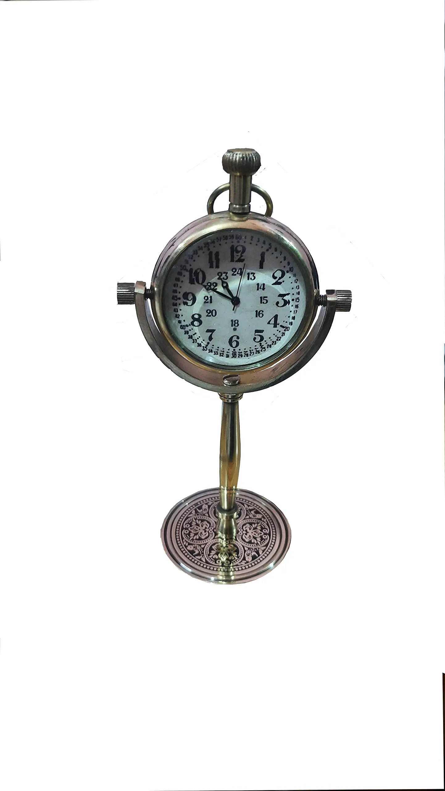 Antique Style Vintage Look Table Clock
