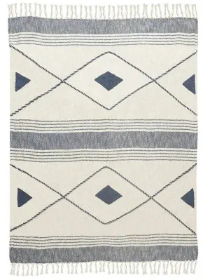 Arizona 80187BLU Blue Throw Blanket