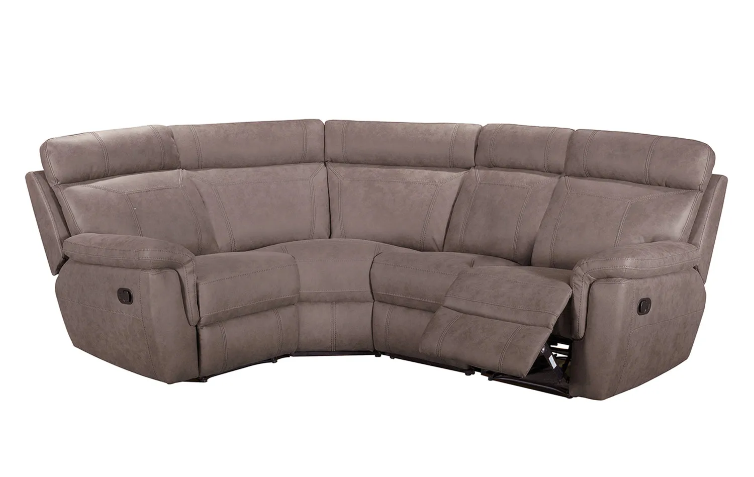 Baxter Corner Sofa Brown