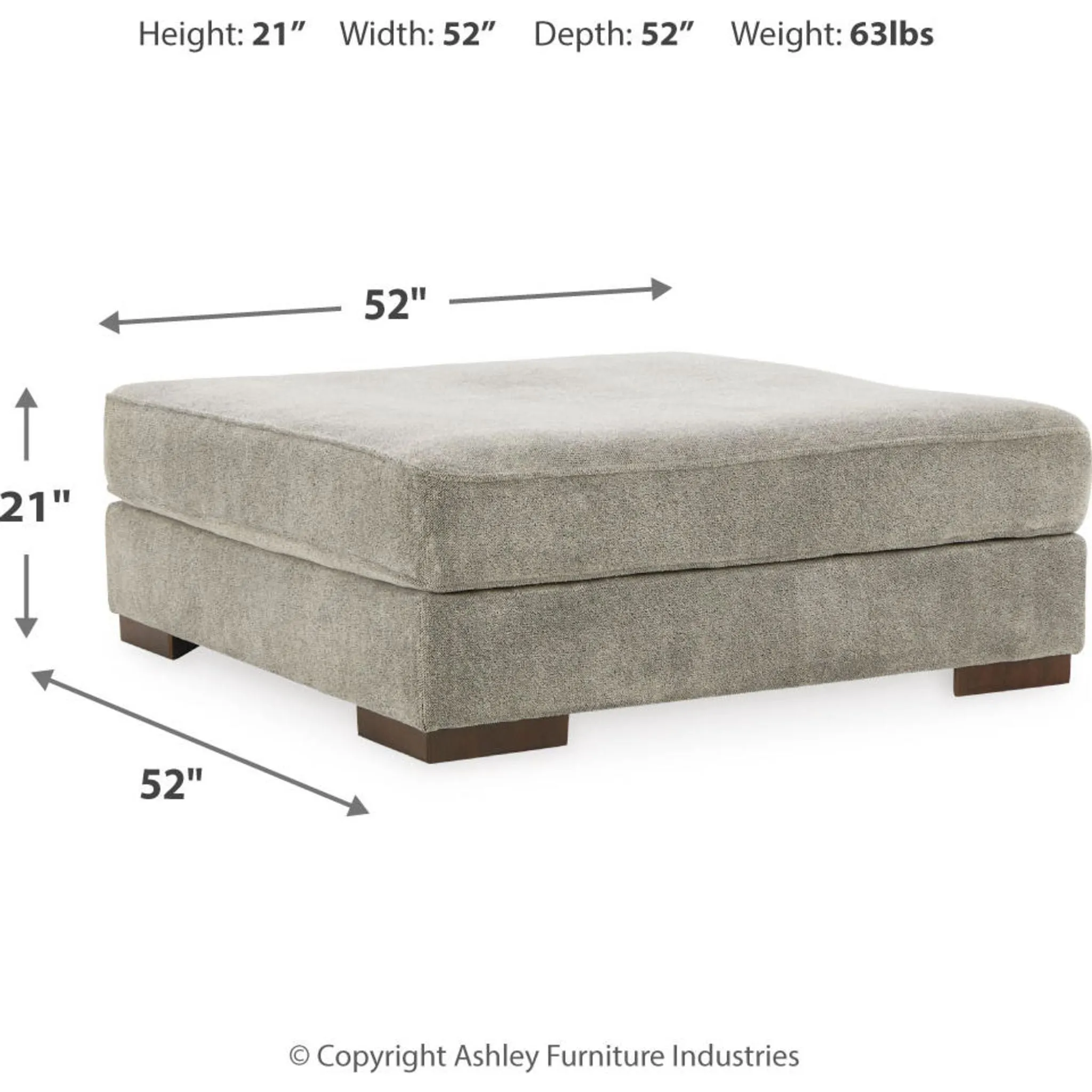 Bayless Oversized Accent Ottoman