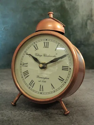 Beautiful Vintage Style Iron Handcrafted Table Clock