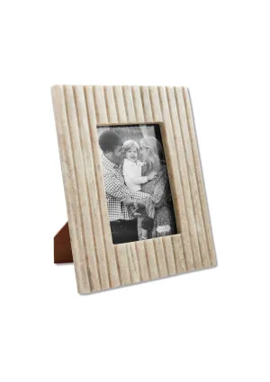 Beige Stripe Marble Frame