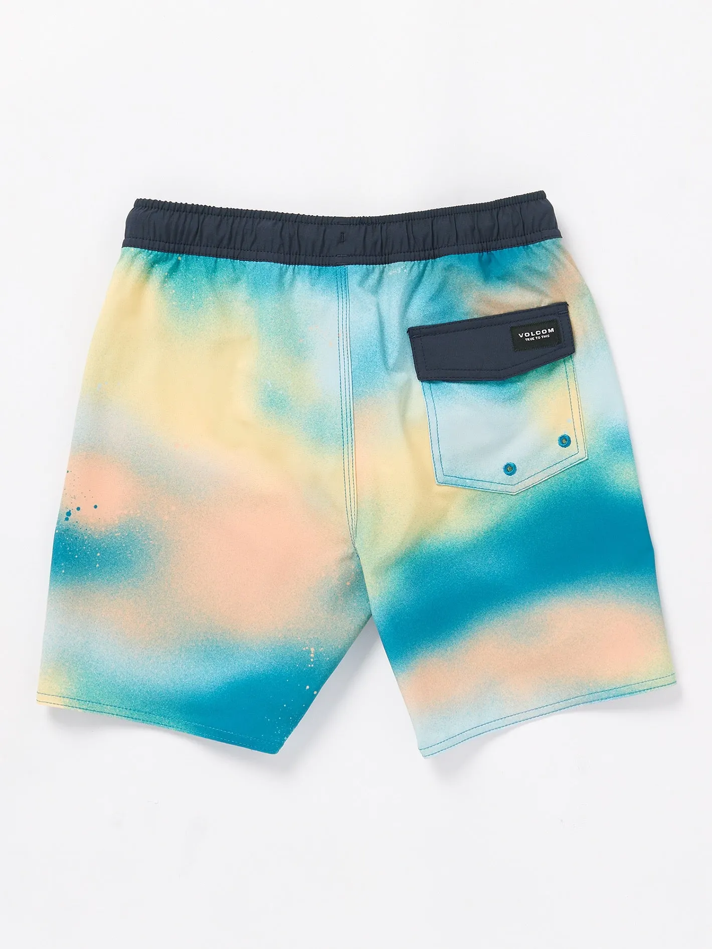Big Boys Baffle Trunks - Salmon