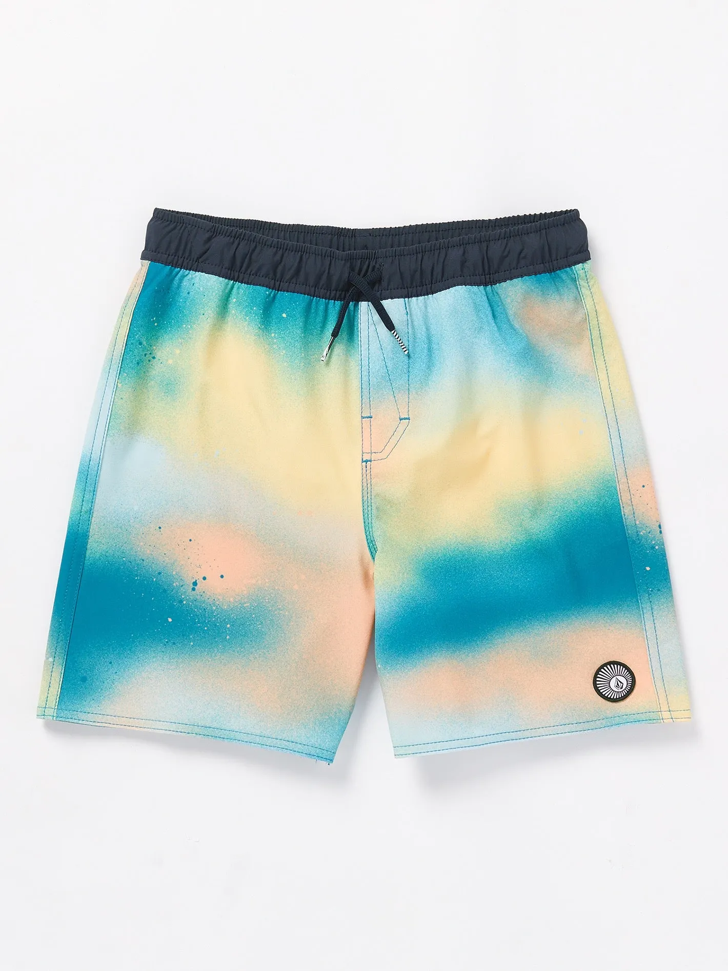 Big Boys Baffle Trunks - Salmon