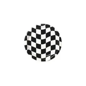 Black & White Check - 7" Dessert Plates
