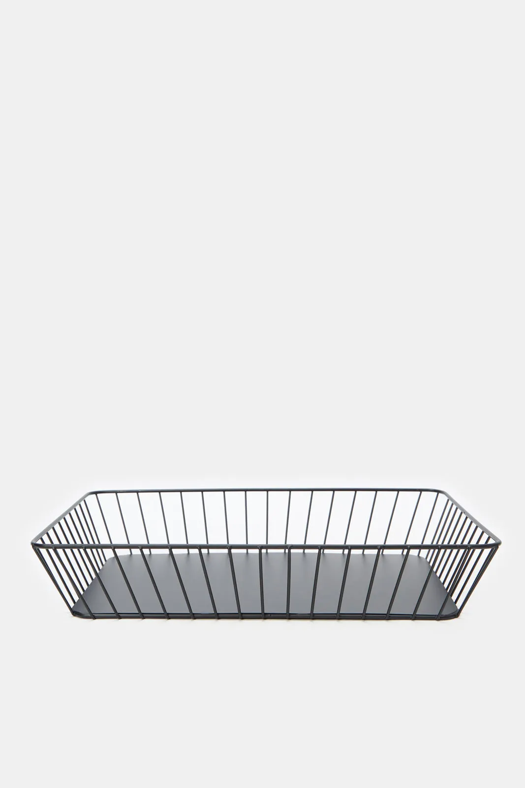 Black Rectangle Storage Basekt (Large)