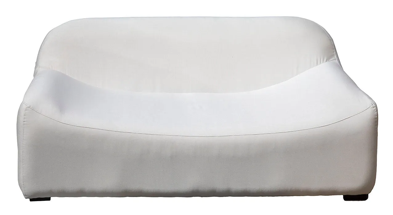 Bluff 2 Seater Sofa, White