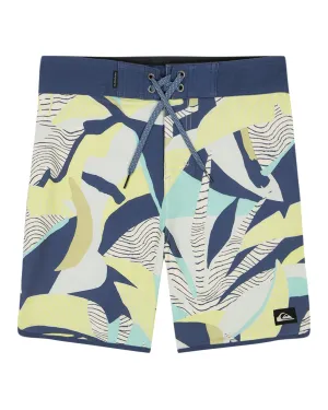 Boys 8-16 Surfsilk Scallop Boardshort - Coronet Blue