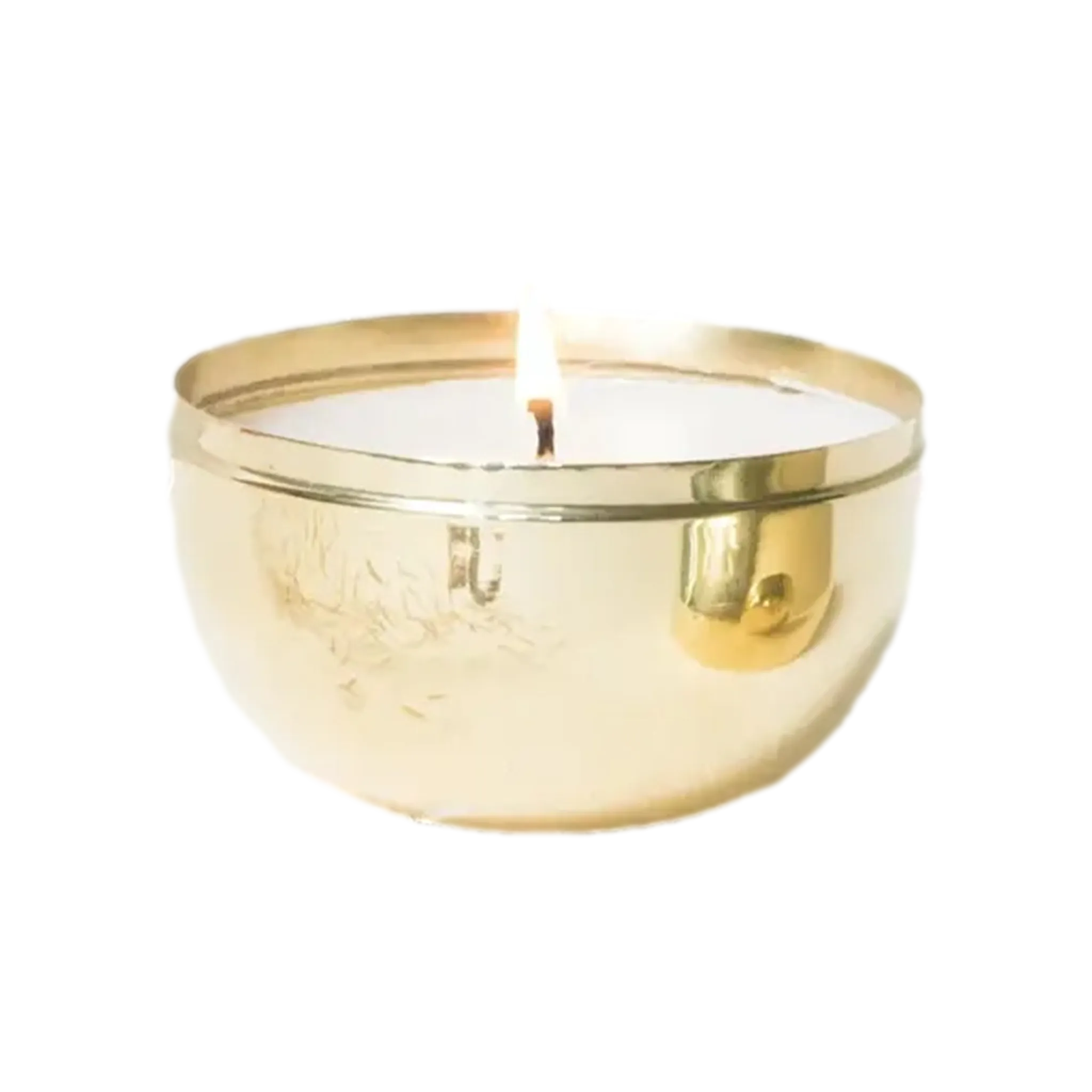 Brass Sphere Candle