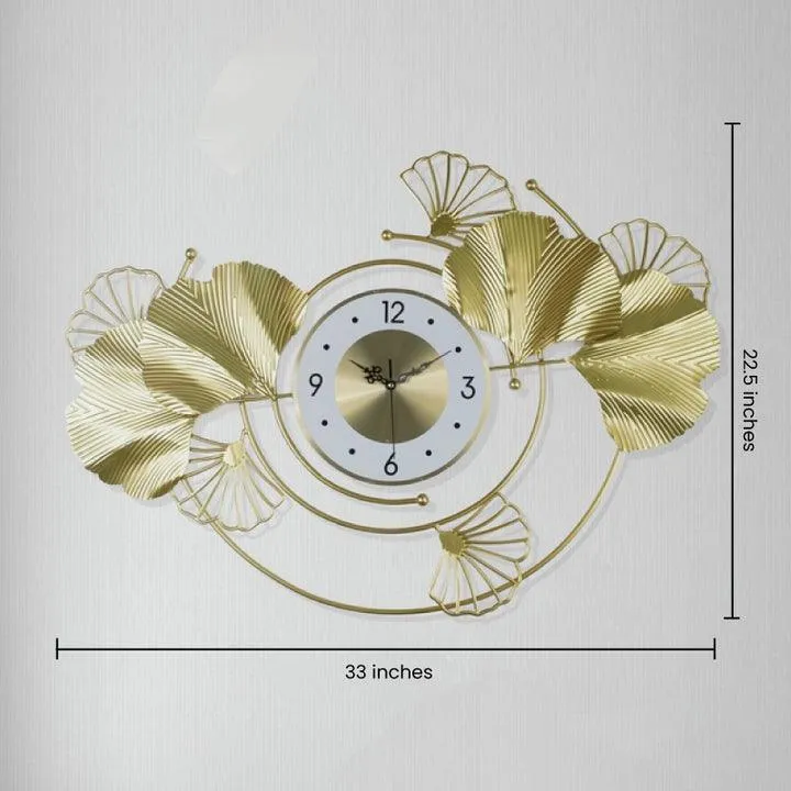 BUTEER HALF WALL CLOCK
