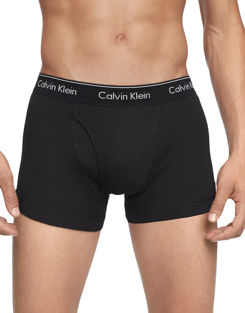 Calvin Klein Cotton Classics 3 Pack Trunk NB4002