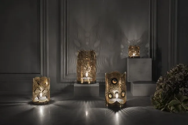 Candle Holder | Lara Bohinc | Brass | Celestial
