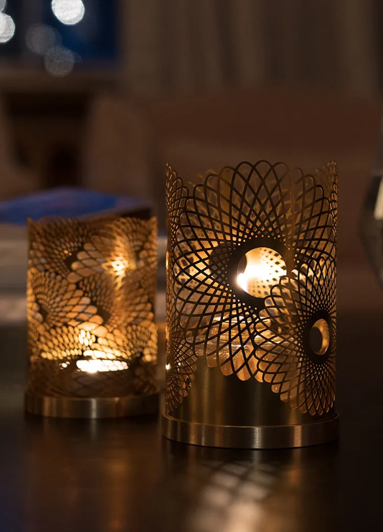 Candle Holder | Lara Bohinc | Brass | Celestial