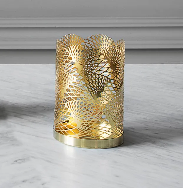 Candle Holder | Lara Bohinc | Brass | Celestial