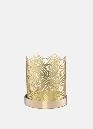 Candle Holder | Lara Bohinc | Brass | Lunar Small