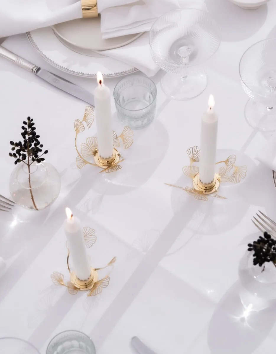Candleholder | Brass BK.FLWR Small | Bernadotte & Kylberg
