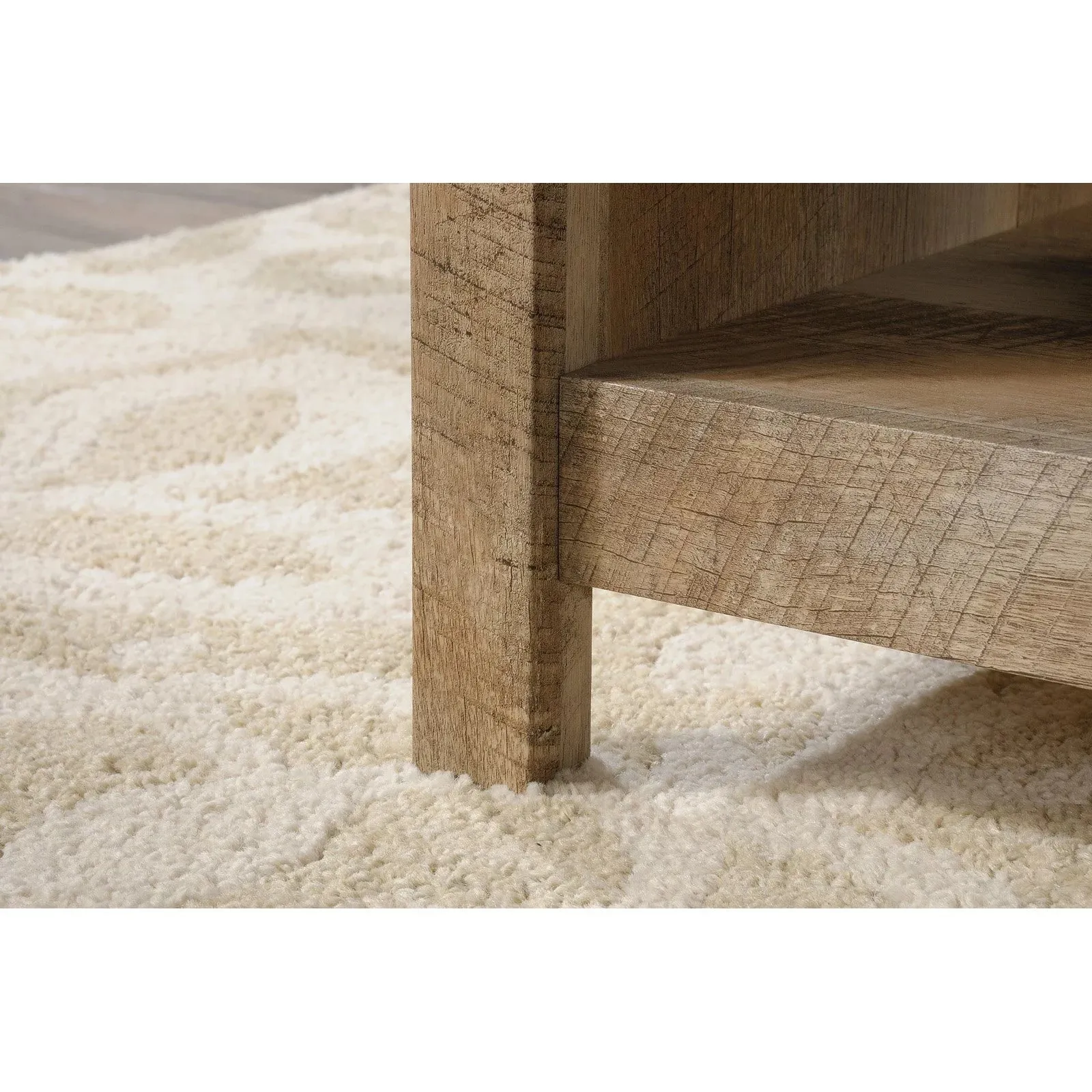 Cannery Bridge Lift-Top Coffee Table, Lintel Oak Finish