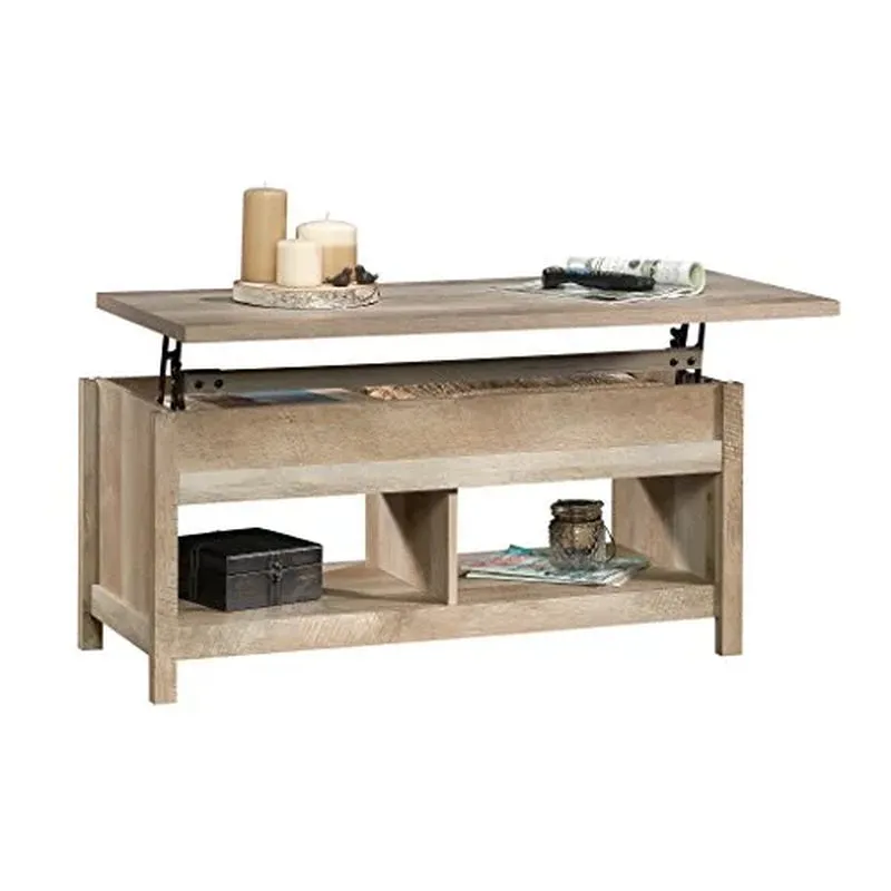 Cannery Bridge Lift-Top Coffee Table, Lintel Oak Finish