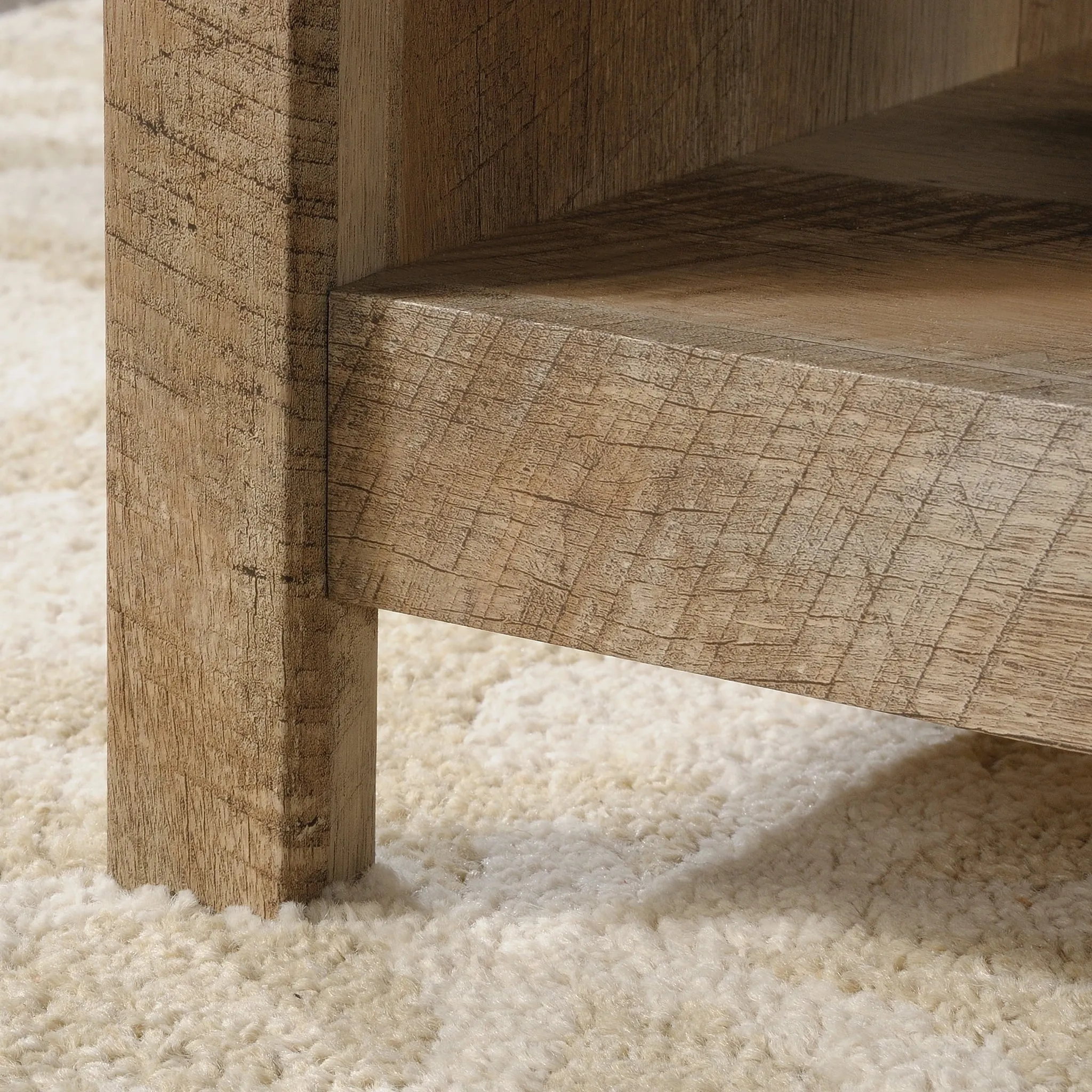 Cannery Bridge Lift-Top Coffee Table, Lintel Oak Finish