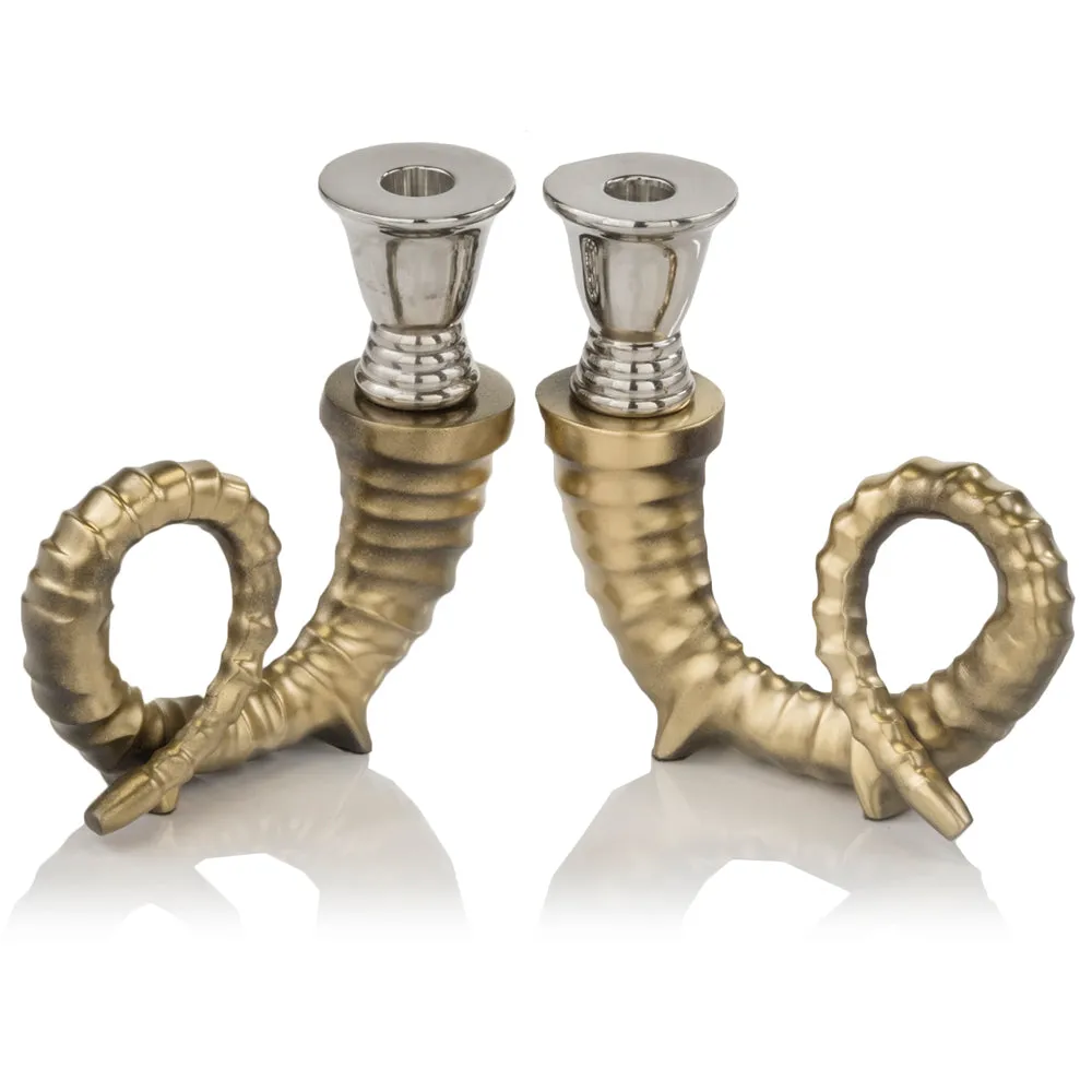 Carnero Candleholders Black Pair