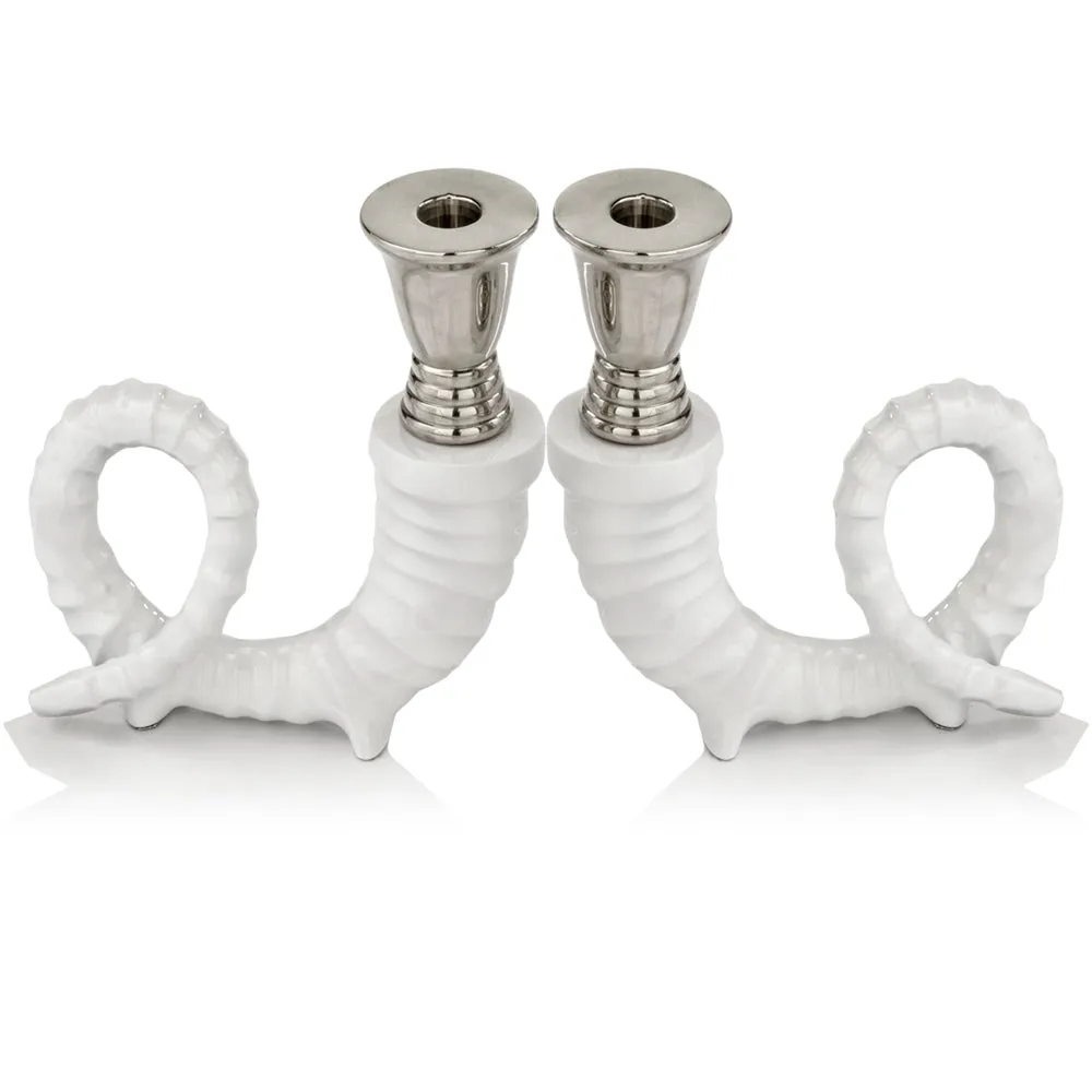 Carnero Candleholders Black Pair