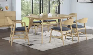 Carrington Oak Extendable Dining Set
