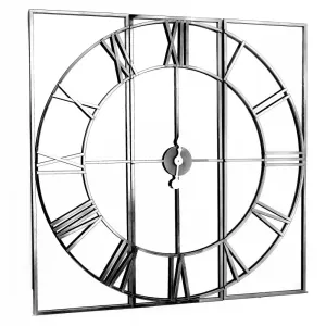 Celina mirrored wall clock