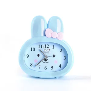 Children's Bunny Cartoon Alarm Clock Creative Cute and Lazy Alarm Clock Camino Wake up Alarm Clock with Alarm