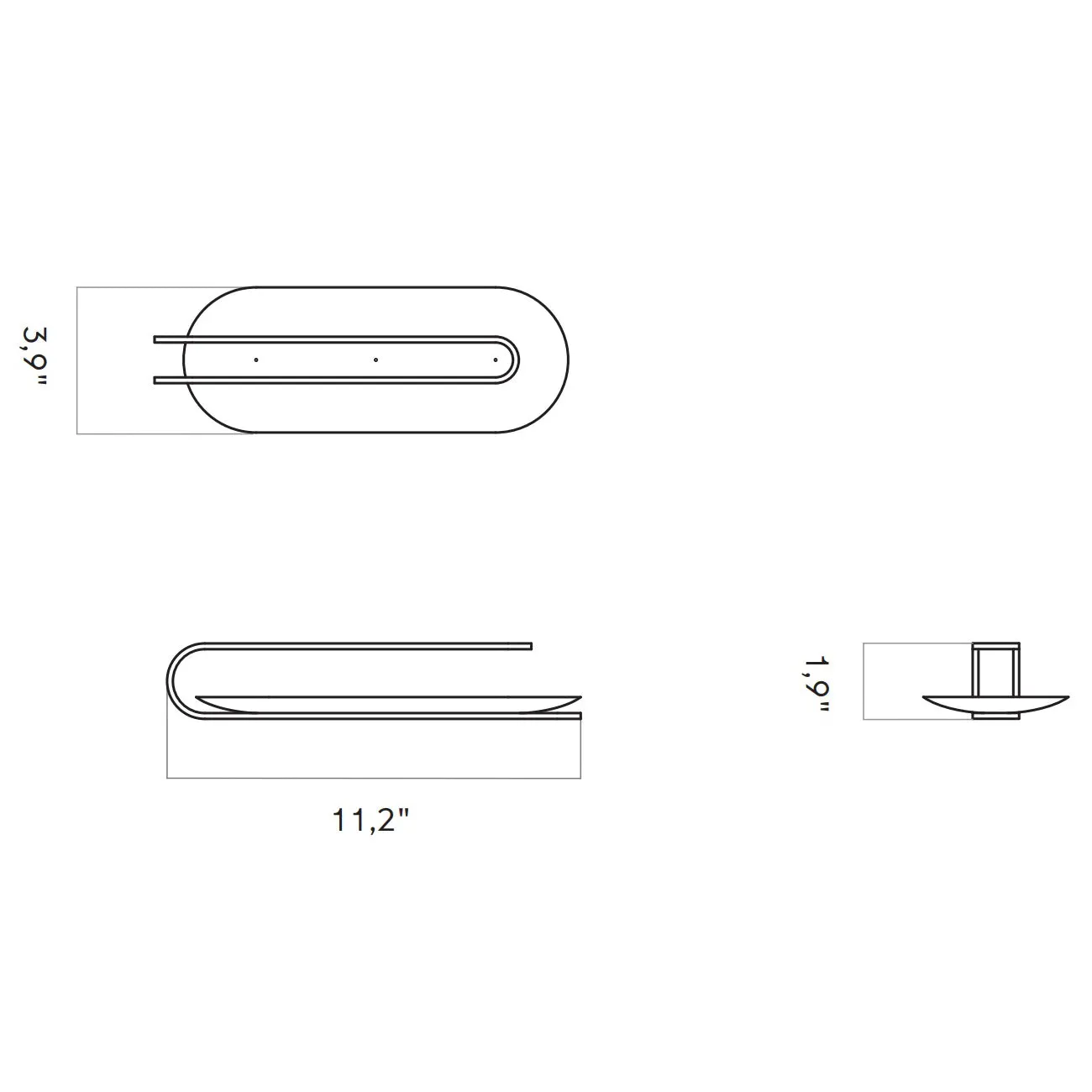 Clip Table Candle Holder