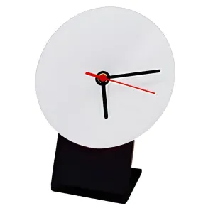 Clock - MDF - Round - 12.7cm Desk Clock with Stand
