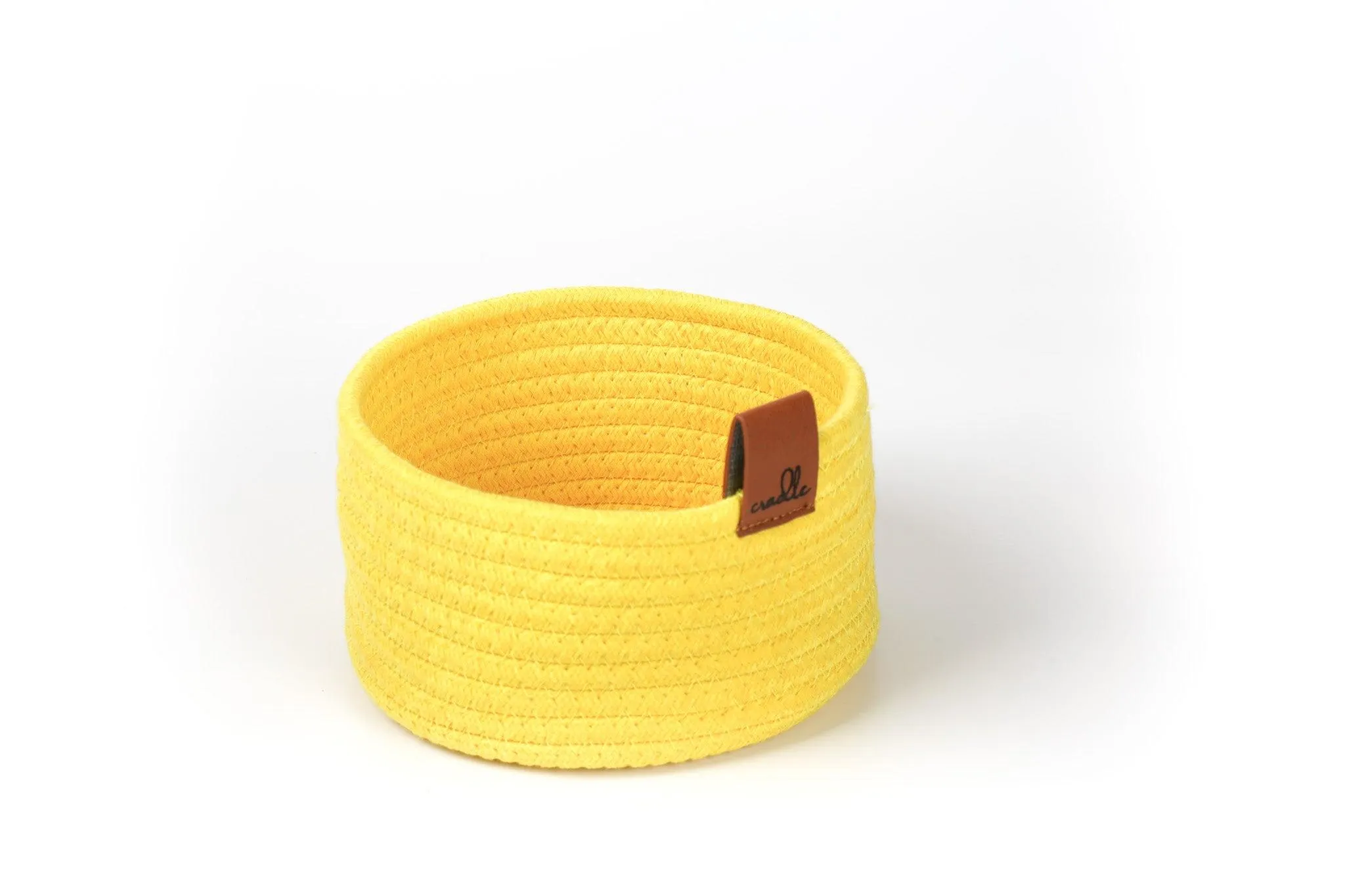 Cradle Baskets Lemon Yellow