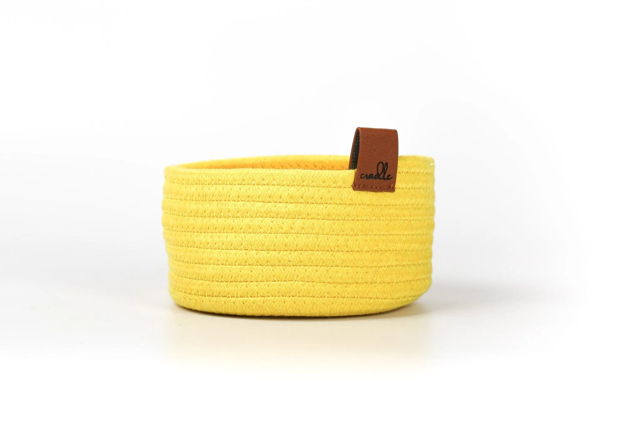 Cradle Baskets Lemon Yellow