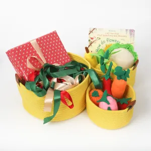 Cradle Baskets Lemon Yellow