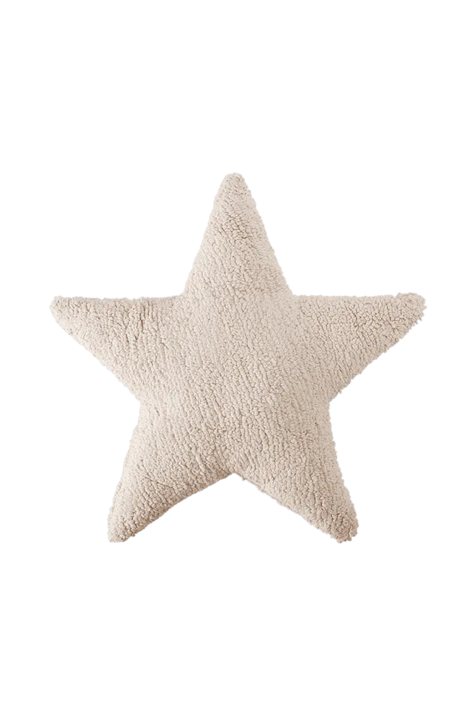CUSHION STAR BEIGE
