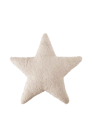 CUSHION STAR BEIGE