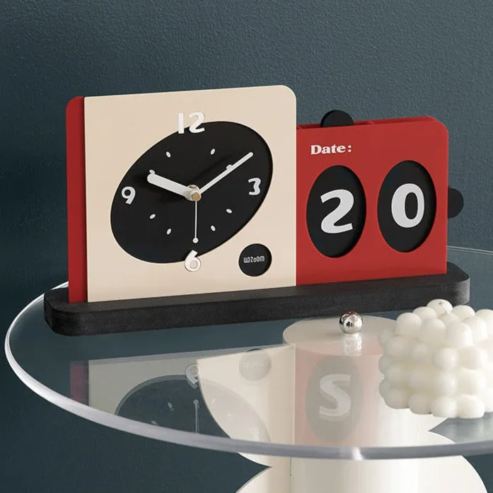 Cute Decorative Table Clock for TV Lounge