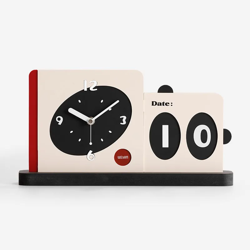 Cute Decorative Table Clock for TV Lounge