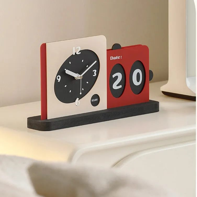 Cute Decorative Table Clock for TV Lounge