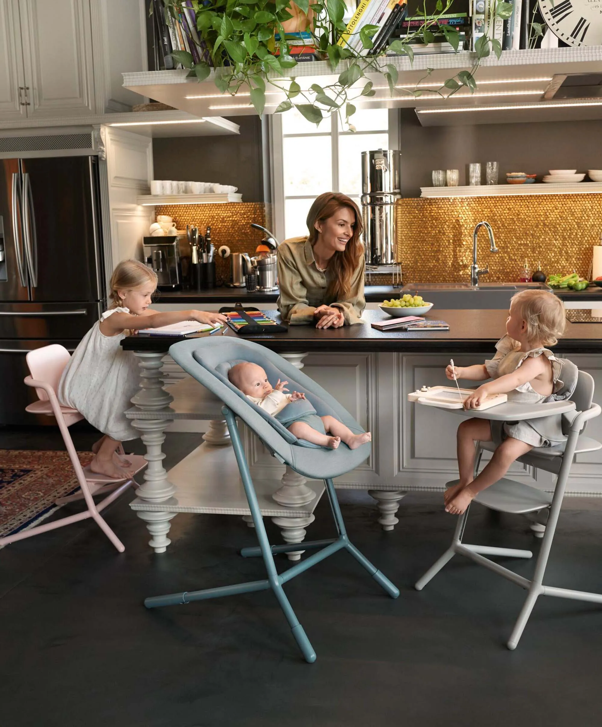 Cybex LEMO Highchair Comfort Inlay - Stone Blue
