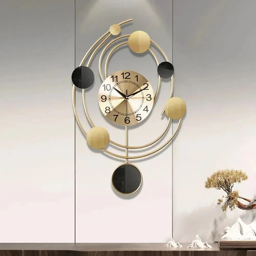 DAIMOND ROUND WALL CLOCK