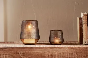 Dera Etched Glass Tealight