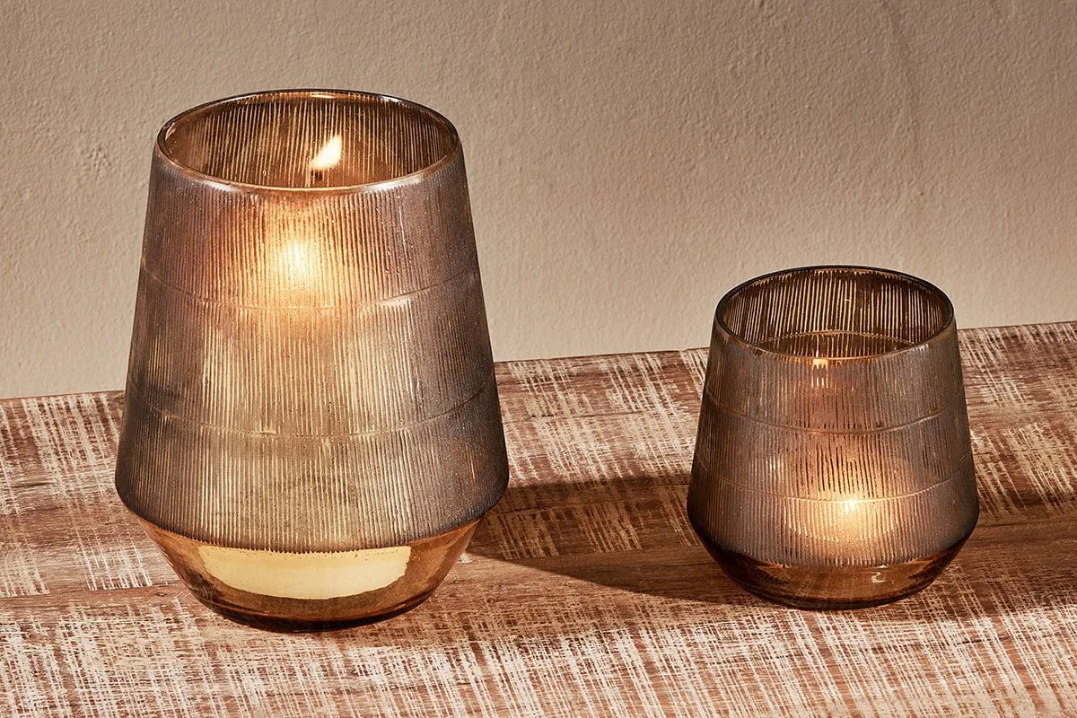 Dera Etched Glass Tealight